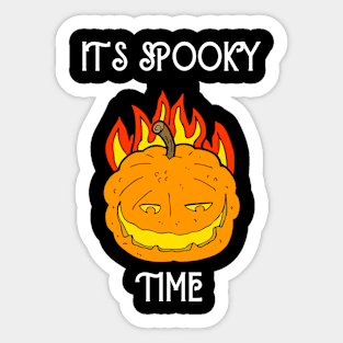 It's Spooky Time Halloween Sticker